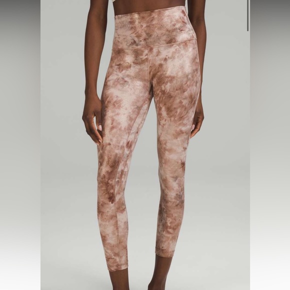 Lululemon Align High-Rise Pant 25" Shine Size 6 - Picture 1 of 11